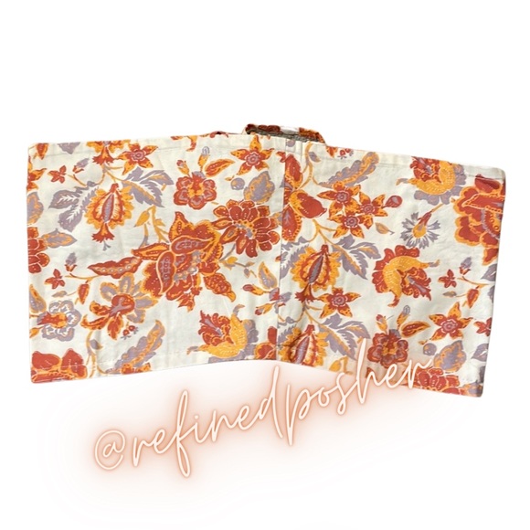 Free People Intimately Summer of Love Bandeau size Medium Tan Combo NWT - Picture 3 of 5